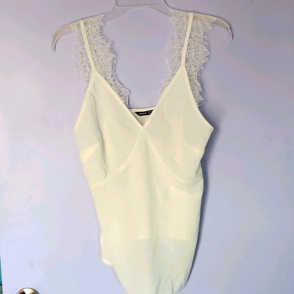 White tank top